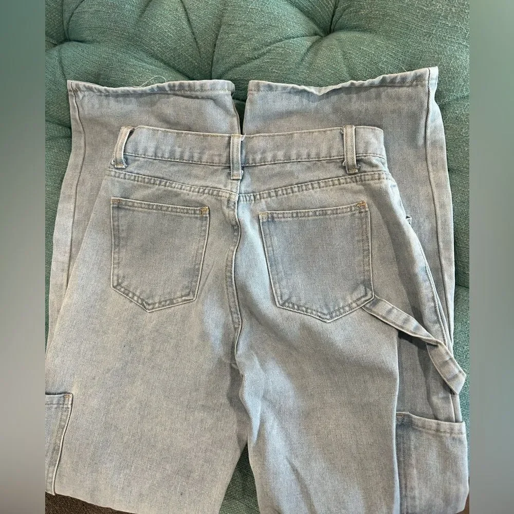 🔥 LIONESS Miami Vice cargo Pants - wide leg - XXS - Picture 3 of 4